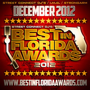 Image of PRE SALE TICKET TO THE 2012 BEST IN FLORIDA AWARDS