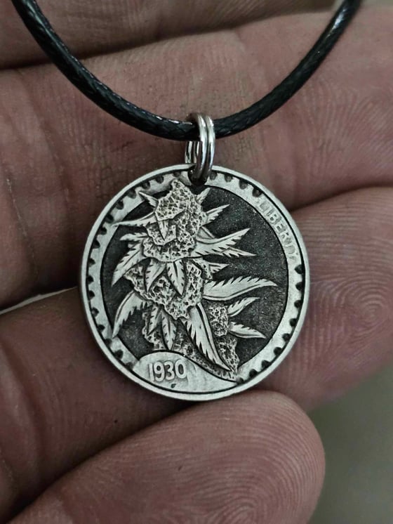 Image of Bud Coin Necklace