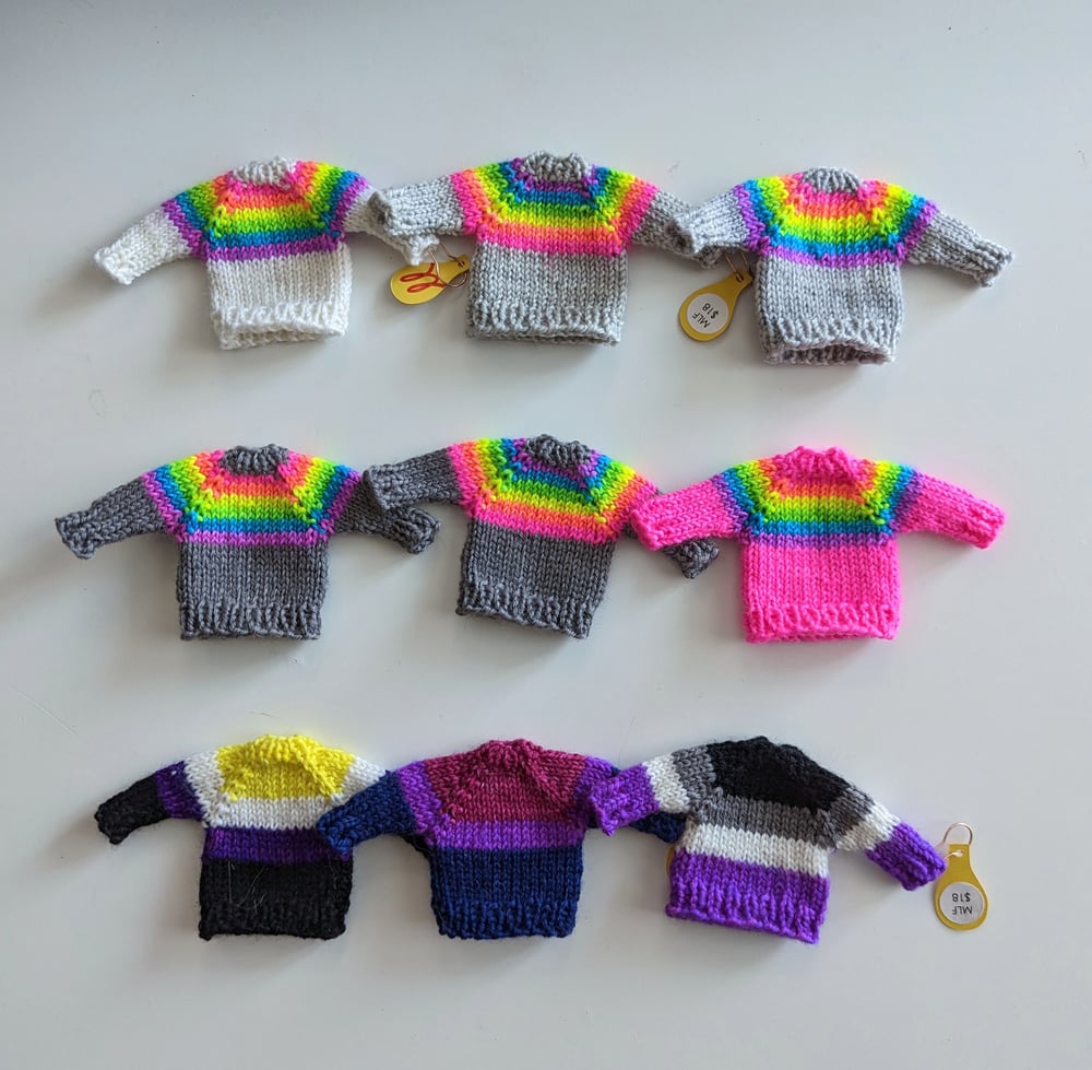 Image of Tiny Pride Sweaters