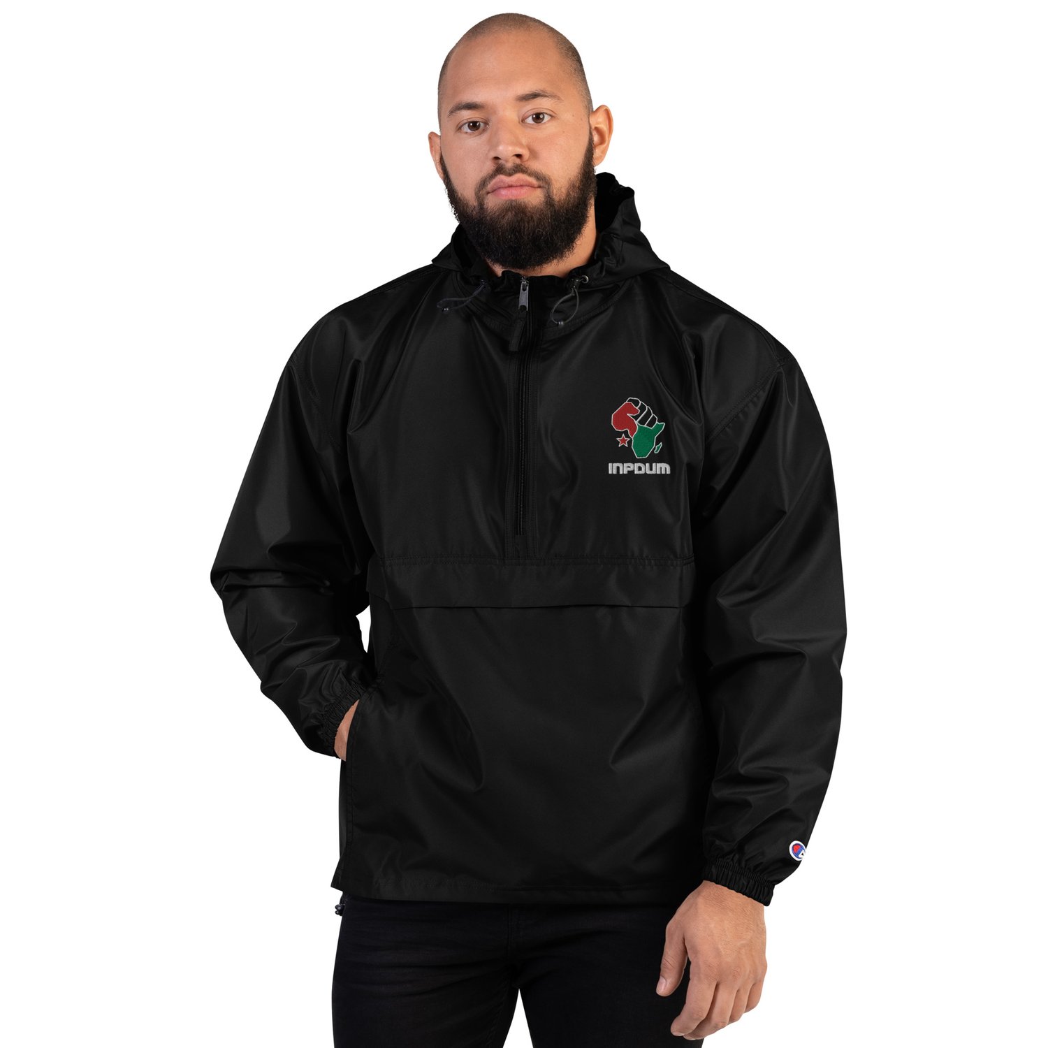 Image of Embroidered Champion Packable Jacket