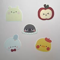 Image 1 of love and deepspace mascots - stickers