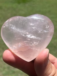 Image 6 of Rose Quartz Heart #2537
