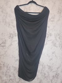 Image 1 of Black Sheer Tube Dress