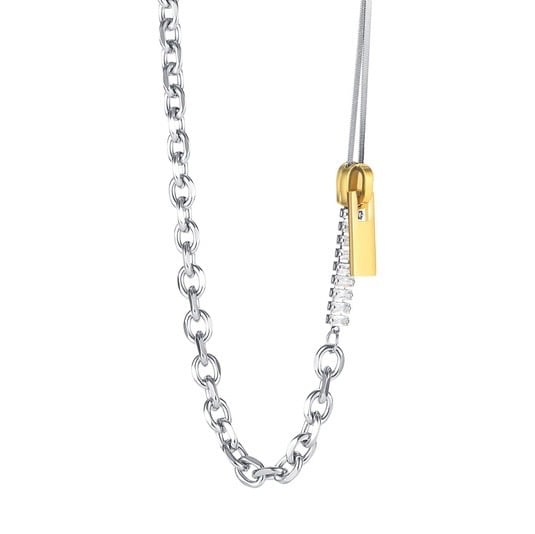 Image of TWO TONE SPLICE NECKLACE 