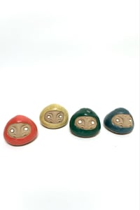 Image 1 of Medium Daruma Wishing Doll - Satin Matte Colors