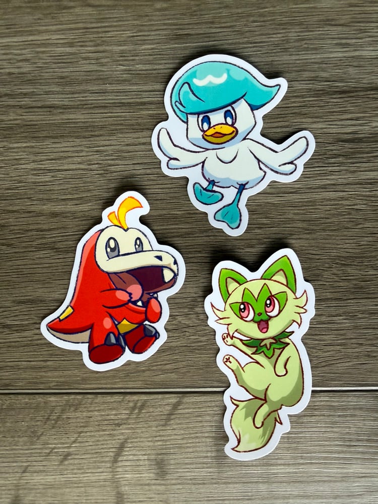 Image of Pokémon Paldea Starters