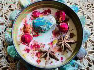 Image of Emotional Balance Crystal Candle