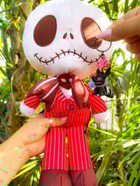 Image 2 of Zero Goth Valloween Keychain