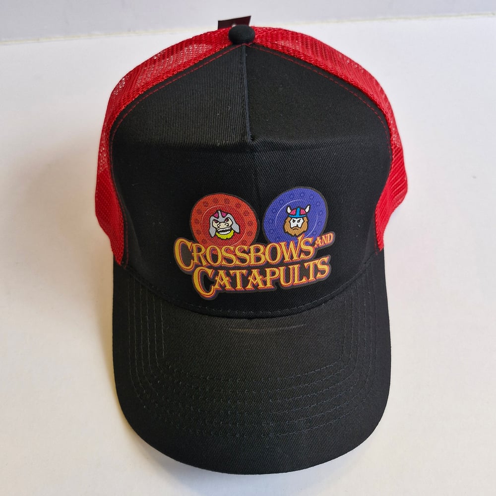 Image of Crossbows & Catapults Inspired Trucker Cap Hat