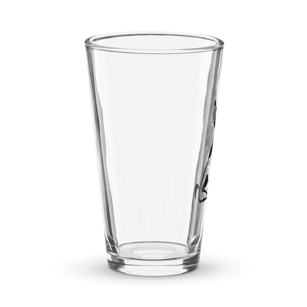 Donkey Richard Pint Glass