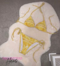 Yellow D Bikini