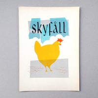 Image 1 of Skyfåll Screen Print Limited Edition