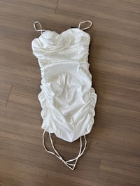 Image 1 of white sexy dress (sz medium) 