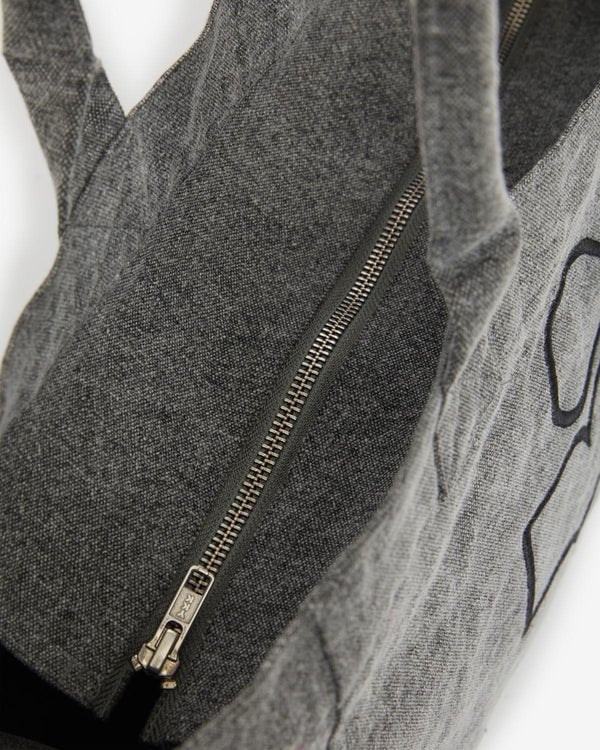 Image of ISABEL MARANT YENKY ZIPPED GREY