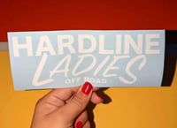 Hardline Ladies Sticker