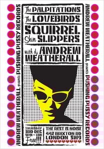 Image of Limited Edition PPR/Andrew Weatherall Screen Print