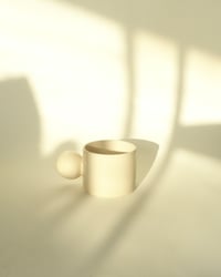 Image 2 of Sphere Mug, Ivory