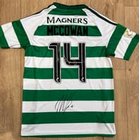 Signed Luke McCowan Celtic FC Shirt