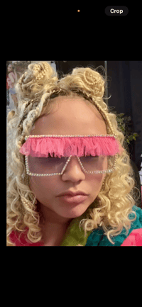 Image 3 of   Pink lace sunglasses