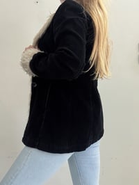 Image 6 of Vintage fur corduroy jacket // M 