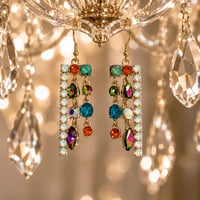 Image 5 of Carnival Rhinestone Earrings 