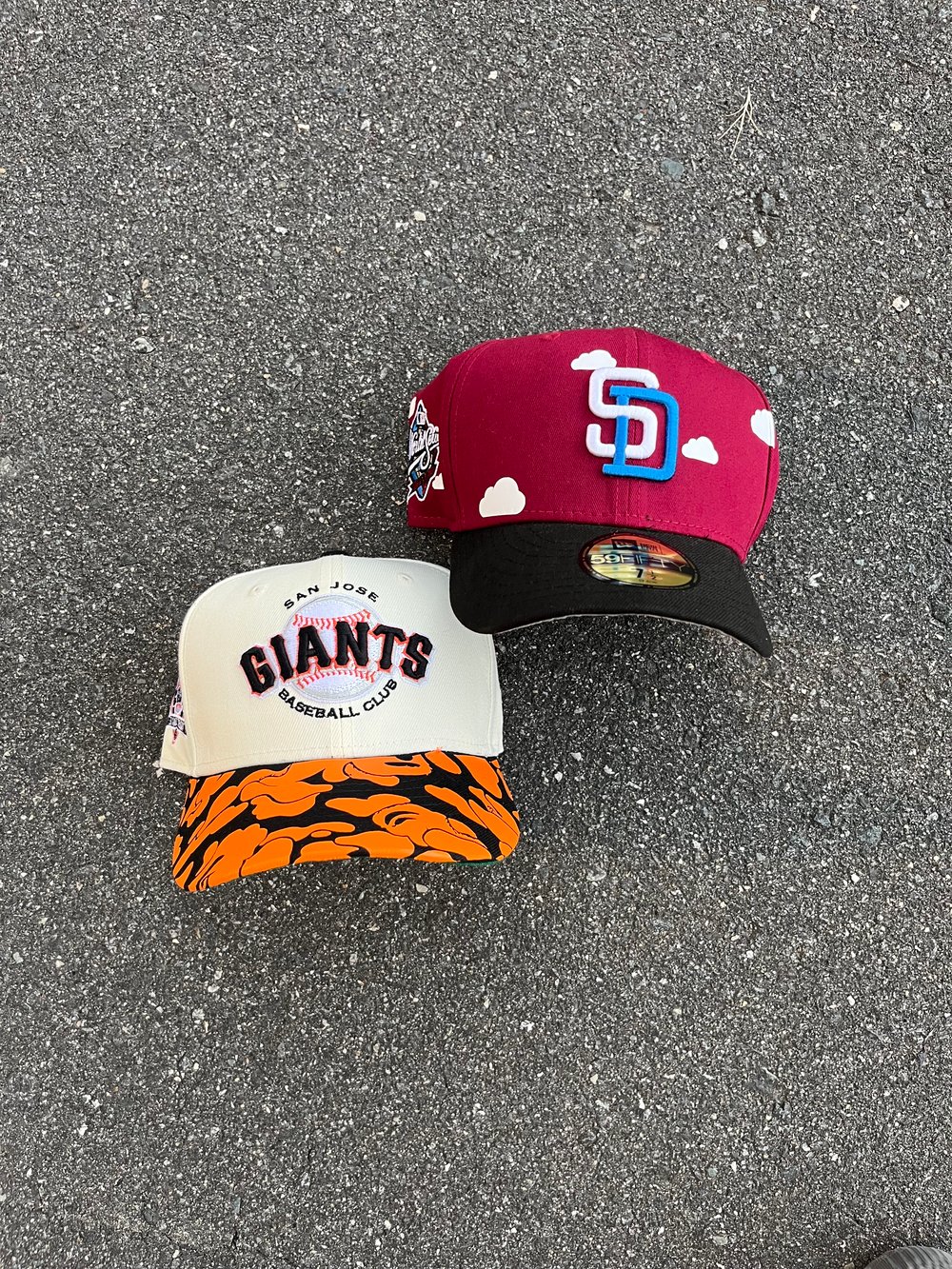 Image of  SAN JOSE GIANTS MULTI TONE CUSTOM FITTED CAP