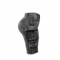 Image 3 of Street Pressure Cargo Shorts *VERY STRETCHY*