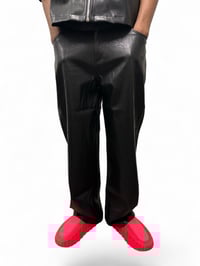 Image 2 of Baggy Leather Pant