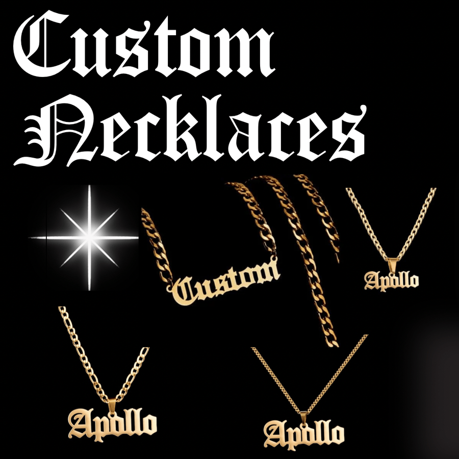 Image of Custom Pendant Necklaces