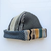 Image 3 of Upcycled Reversible Beanie Cotton Blend 5