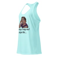 Image 3 of Next design fitted racerback tank top