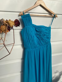 Image 1 of Blue ripple gown 