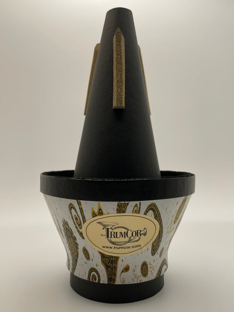 Classic Cup - Black and Gold Paisley