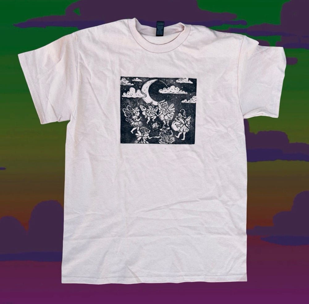 Image of MADE TO ORDER- Ring Around the Rosie Handprinted Tee