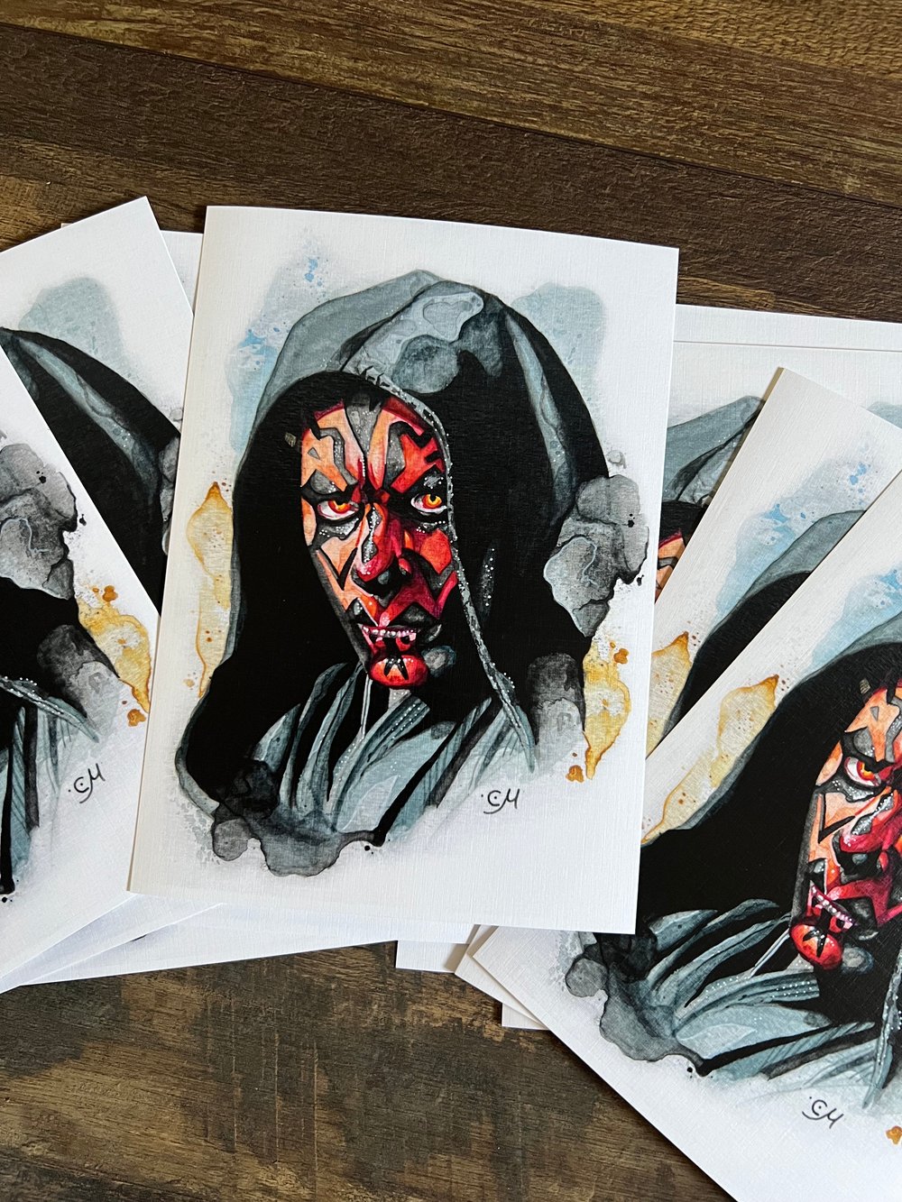 A5 Darth Maul print