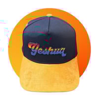 "Yeshua" Black and Gold Snap Back