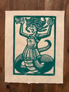 Greek Beasts Block Print Set