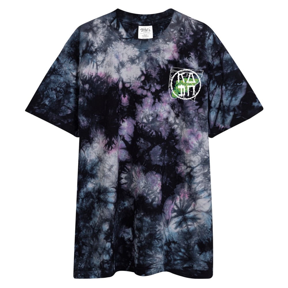 Image of BUDZ OVERSIZED TIE-DYE T-SHIRT 