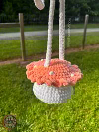 Image 1 of Peach Mushroom Bag (READY TO SHIP)