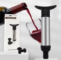 Image 4 of Wine Saver Vacuum Pump and Stoppers ( Set of 2) 