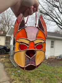 Image 2 of Pup Hood Stained Glass