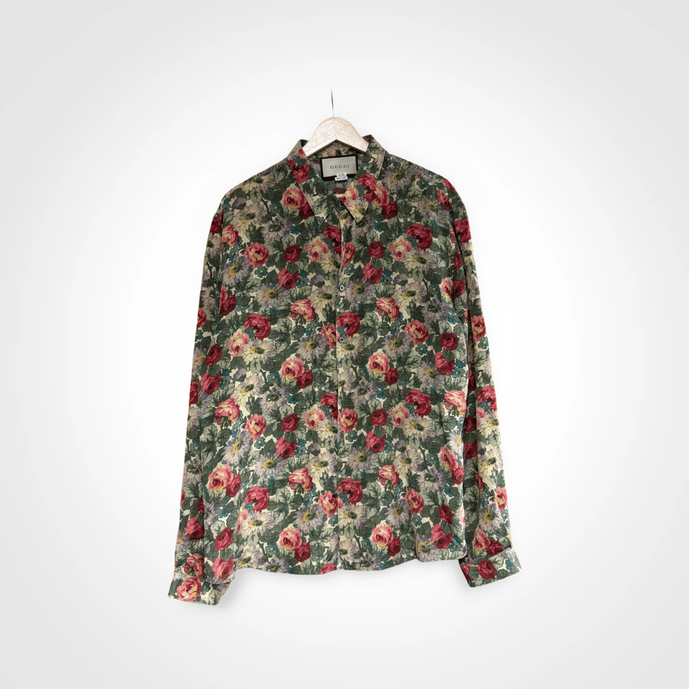 Image of Gucci SS16 Floral Button Up Shirt