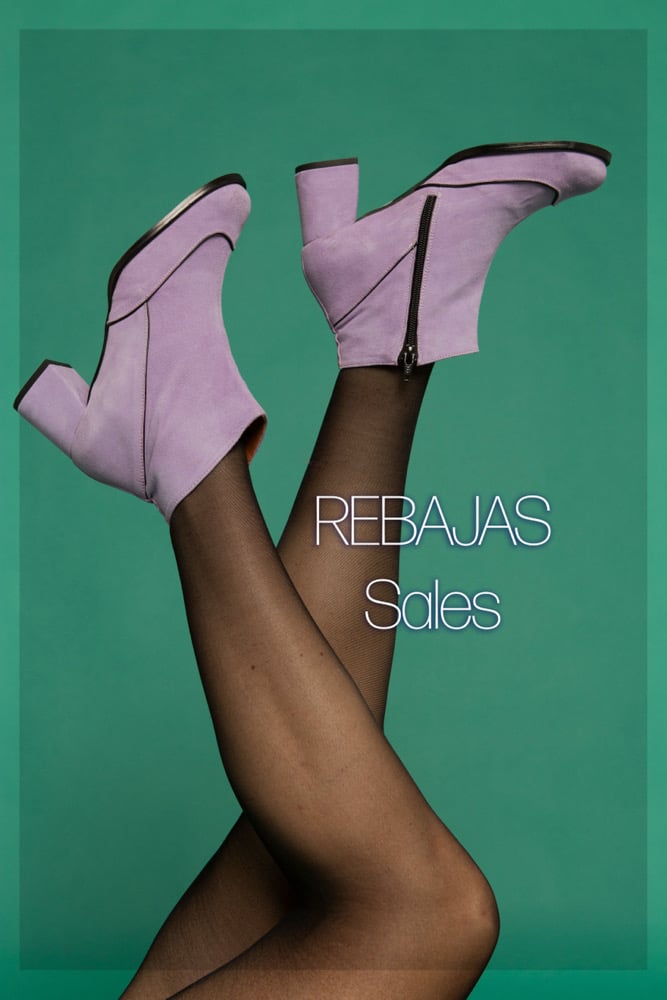 Image of REBAJAS-SALES 50% Botin de ante lila