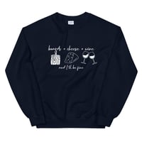 Image 4 of Boards, Cheese and Wine Crew Neck