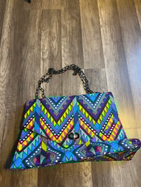 Image 1 of jumbo printed African  bag