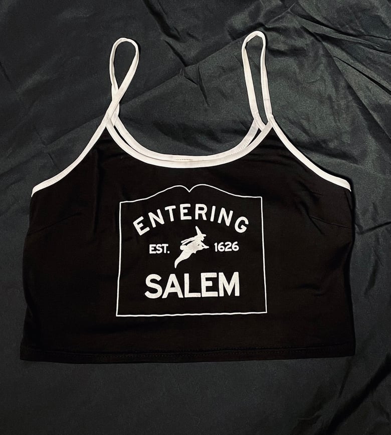 Image of Entering Salem Cropped Tank