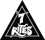 Image of 7RI†ES - EMBROIDERED/TRIANGLE PATCH!