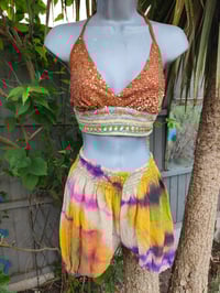 Image 2 of Bloomer shorts- see measurements (size 1) yellows 6-10