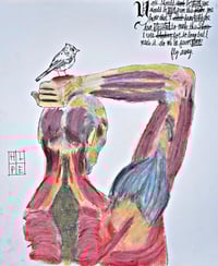 Image 1 of 14x17in. Drawing “Roots”