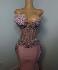 Image 4 of Blush Petals Prom Dress